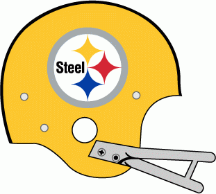 Pittsburgh Steelers 1962 Helmet Logo iron on paper